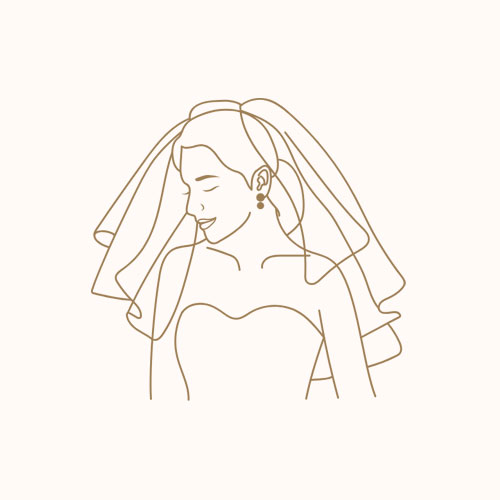 Braut Make-up am Hochzeitstag