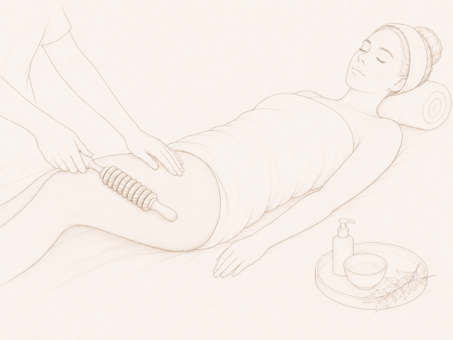 Maderotherapie - Cellulite & Gewebe