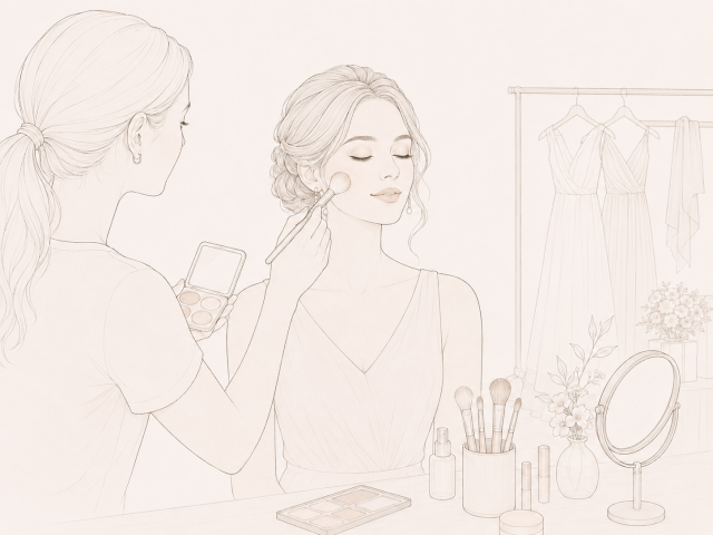 Make-Up für Hochzeitsgäste